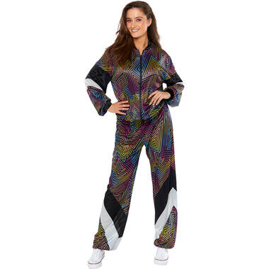 Adult Costume Neon Retro Shell Suit Size XL