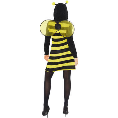 Adult Costume Bee Fleece Dress - Ladies Size S/M