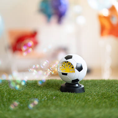Soap Bubble Machine Football