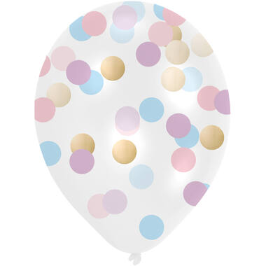 6 Latex Balloons Unicorn Dreams