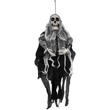 Animatronic Hanging Mini Ghoul Black 60 cm x 9 cm x 80 cm