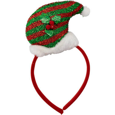 Headband Elf Hat Striped One Size