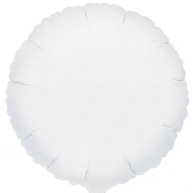 Foil Balloon - Opaque White - 45 cm