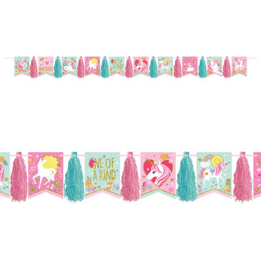Garland Tassel Magical Unicorn Paper 304 cm
