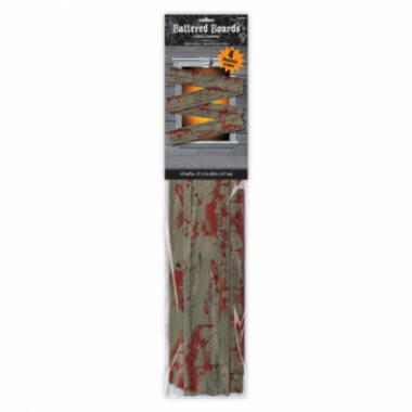 4 Window Boards Halloween Plastik 69 x 14 cm