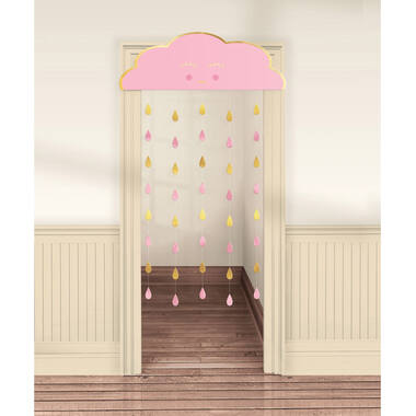 Door Curtain Oh Baby Girl Paper 190.5 x 96.5 cm