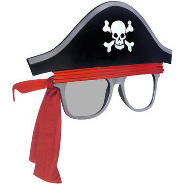 Fun Shades Pirate Plastic / Fabric 19.6 x 12 cm