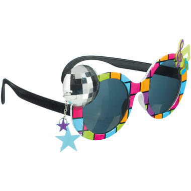 Fun Shades Disco 70's Plastic 16.1 x 7.6 cm