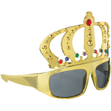 Fun Shades King Gold Plastic 14.6 x 14.6 cm
