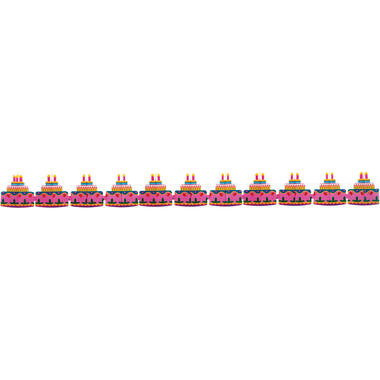 Garland Birthday Cake Paper 20 x 400 cm