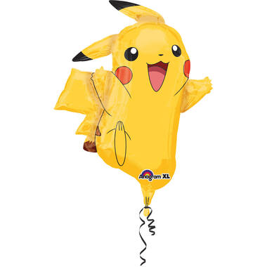 SuperShape Pikachu Foil Balloon P38 Packaged 62 cm x 78 cm