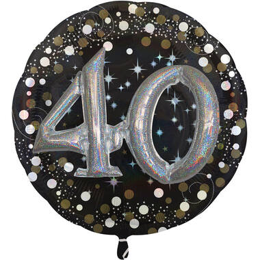 Multi Sparkling Birthday 40