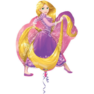 Foil Balloon - Shape - Rapunzel - 66 x 78 cm