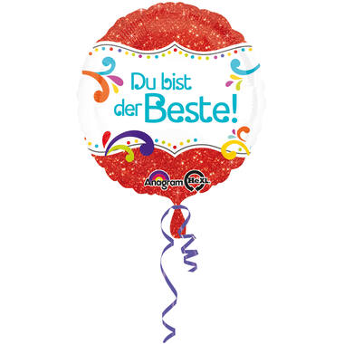 18in/45cm Du bist der Beste GER