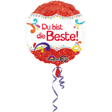 18in/45cm Du bist die Beste GER