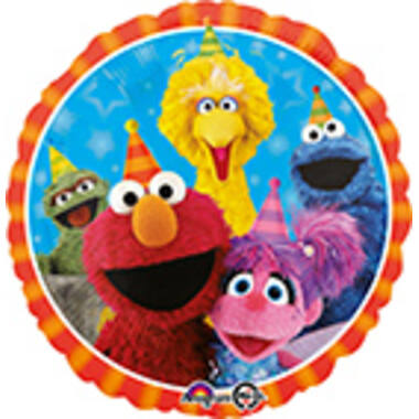 Foil Balloon - Sesame Street - 45 cm