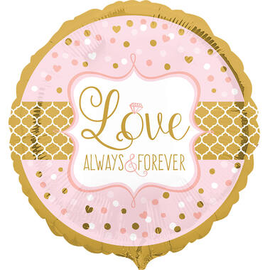 Jumbo Sparkling Wedding Foil Balloo