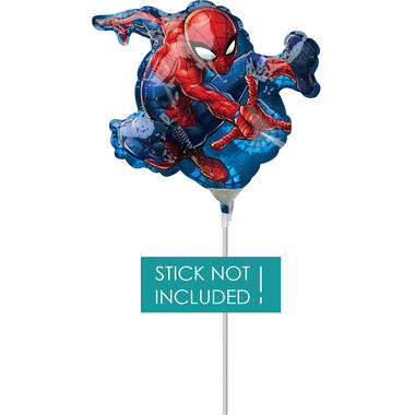 Foil Balloon - Mini Shape - Spider-Man - 17 x 25 cm