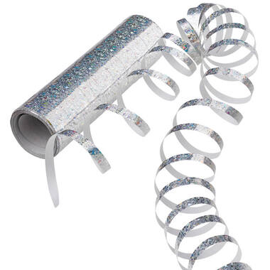 Streamer Holographic Silver Paper 0.7 x 400 cm