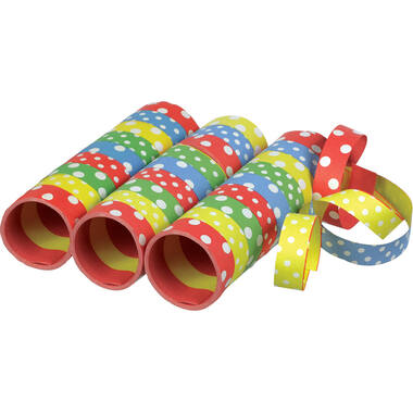 3 Streamers Dots Paper 1.4 x 400 cm