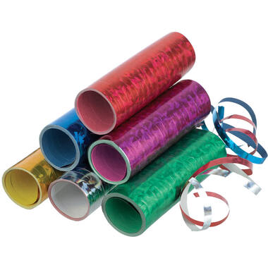 Streamer Holographic Assorted Paper 0.7 x 400 cm