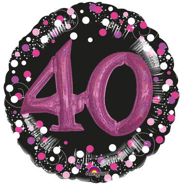 Multi Sparkling Pink 40