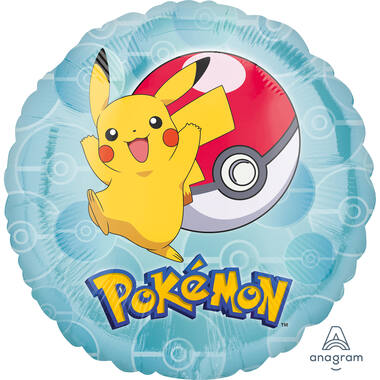 Standard Pokemon Foil Balloon S60 Packaged 43 cm
