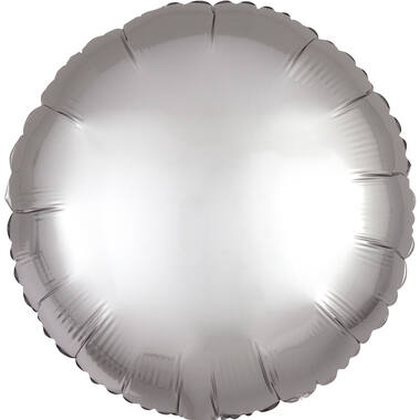 Foil Balloon - Satin Luxe Platinum - 45 cm