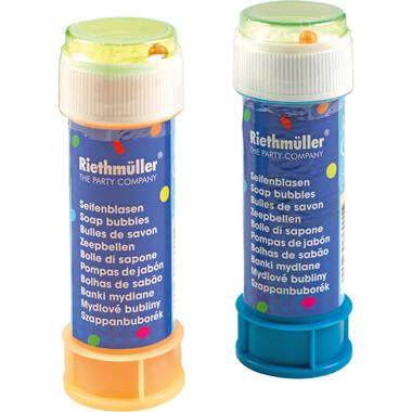 2 Soap Bubble Tubes Plastic 60 ml