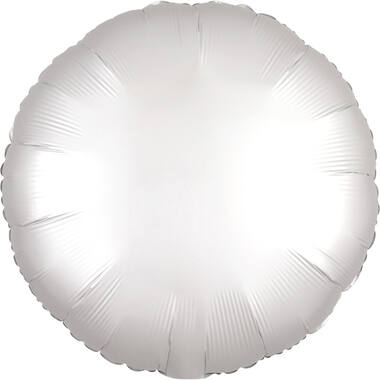 Foil Balloon - Satin Luxe White Satin - 45 cm