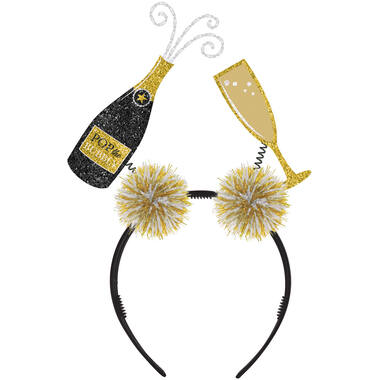 Headbopper Sparkling Wine And Flute