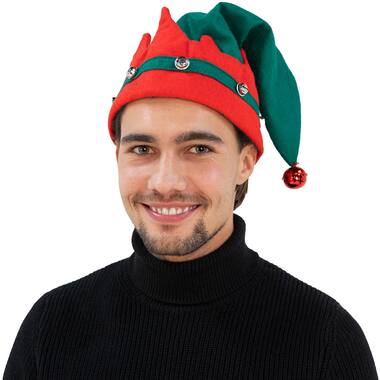 Hat with Bells Elf One Size