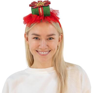 Head Band Christmas Gift Plastic / Fabric 13.6 x 18.8 cm