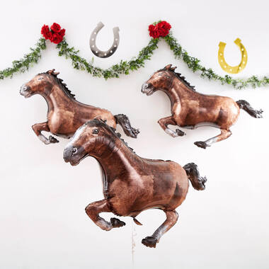Foil Balloon - Shape - Galloping Horse - 101 x 63 cm