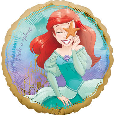 Foil Balloon - Ariel - "Make a splash" - 45 cm