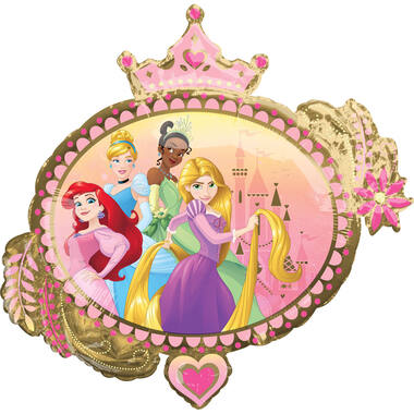 Foil Balloon - Shape - Princess One Upon a Time - 86 x 81 cm