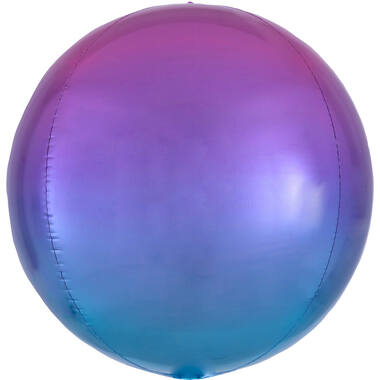 Orbz Ombré Orbz Red & Blue Foil Bal
