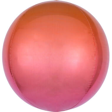 Orbz Ombré Orbz Red & Orange Foil B