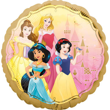 Foil Balloon - Multi-Princes - 45 cm