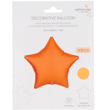 Folievorm neon oranje