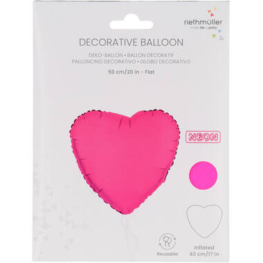 Folievorm neon roze