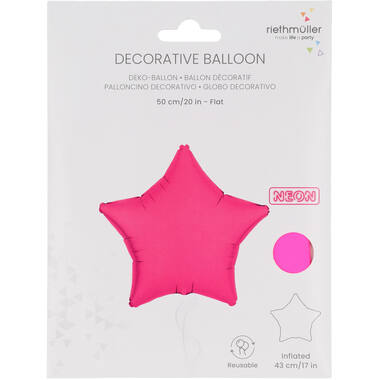 Folievorm neon roze