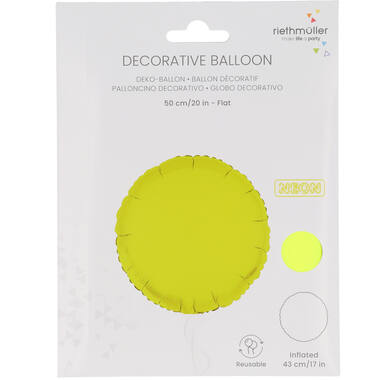 Folievorm neon geel