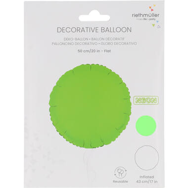 Folievorm neon groen