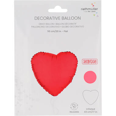 Folievorm neon rood