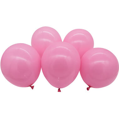 5 Latex Balloons LED Pink 27.5 / 11"