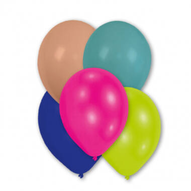 10 Latex Balloons Fashion assorted 27.5 cm / 11"