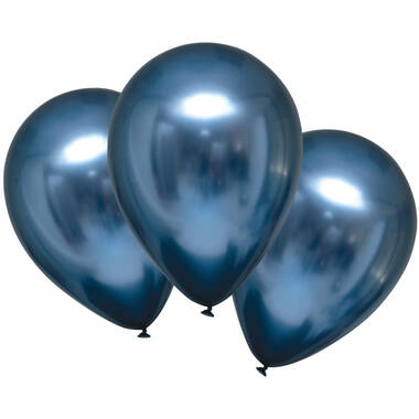 6 Latex Balloons Satin Luxe Azure 27.5cm/11"