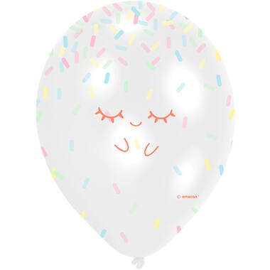 6 Latex Balloons Crazy Cake 11"/27,5 cm