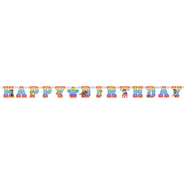 Letter Banner Paw Patrol 2022 Paper 180 x 15 cm